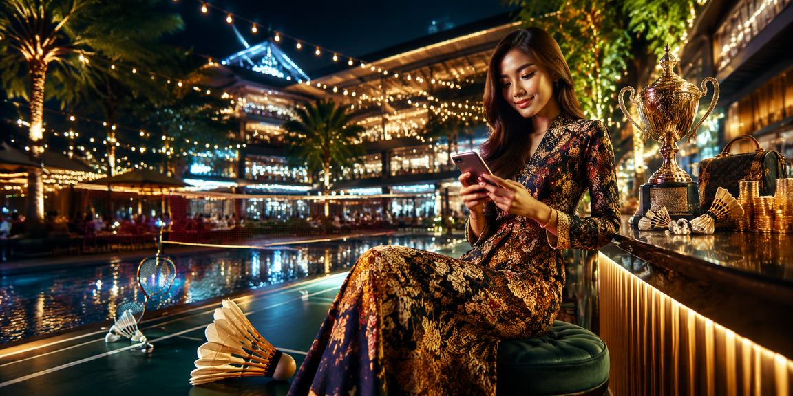 Pengguna Johor Bahru mengakses kasino dalam talian ax200 dengan motif batik Malaysia