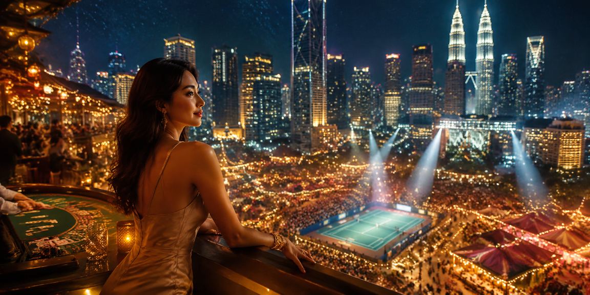 Meja baccarat premium gaya Melayu Kuala Lumpur di platform kasino langsung