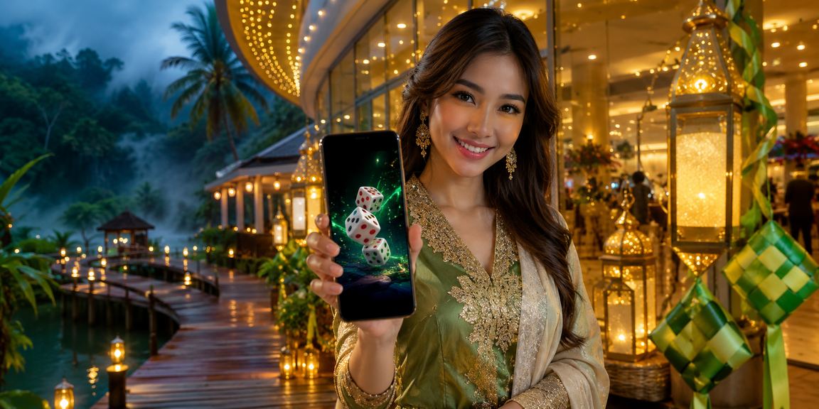 Permainan dadu Sabah bergaya perayaan Hari Raya bagi pengguna Malaysia timur